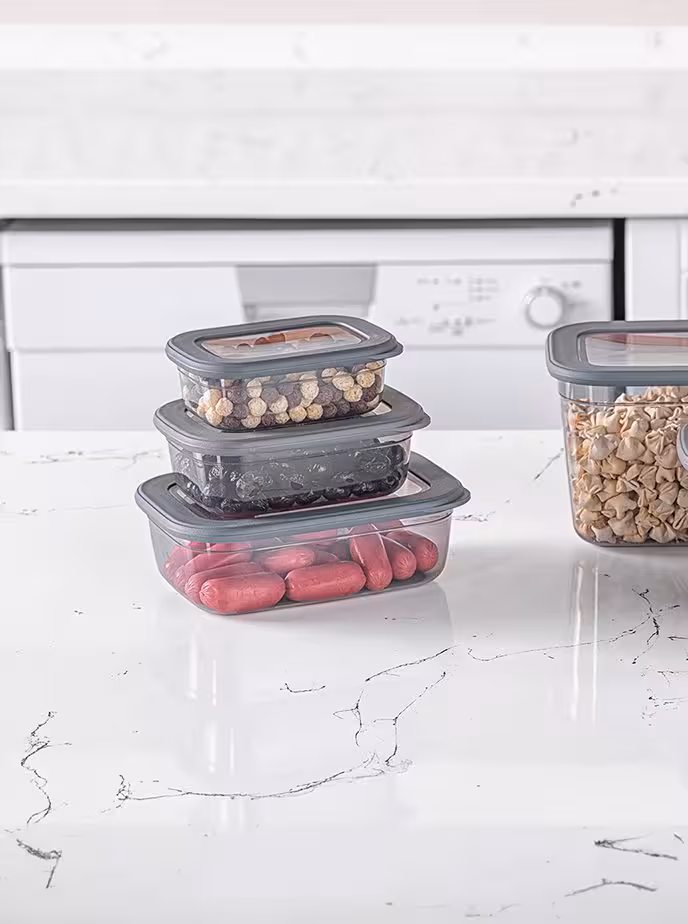 ظروف نگهدارنده 3 تایی سری پلی Foly Life 0339