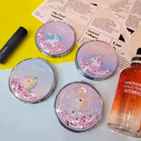 آینه گرد آکواریومی یونیکورن