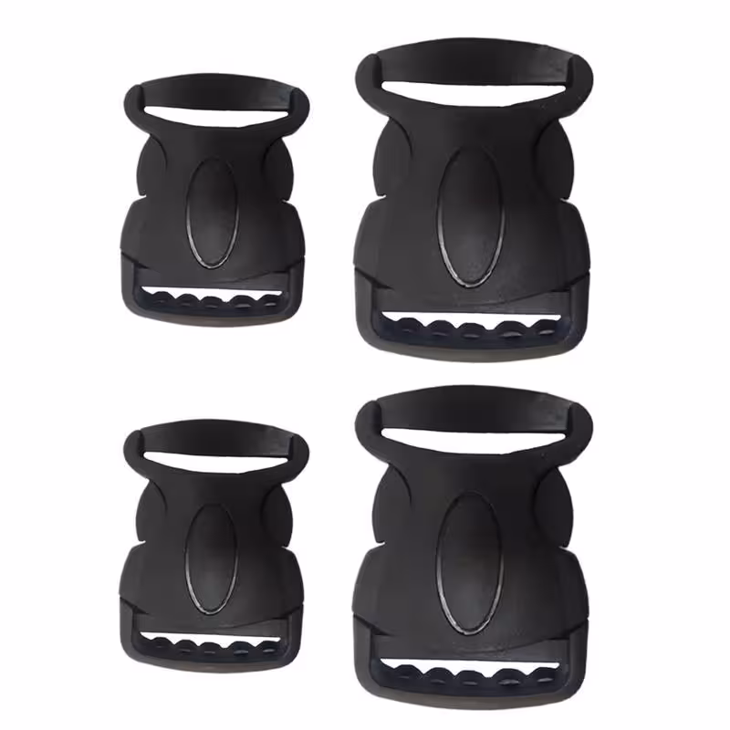 قفل و سگگ کوله پشتی مدل خرچنگی کد ML پک 4 عددی از هر دو سایز دو عددی