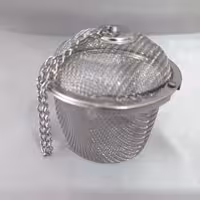 صافی چای و دم نوش استیل  سایز بزرگ 