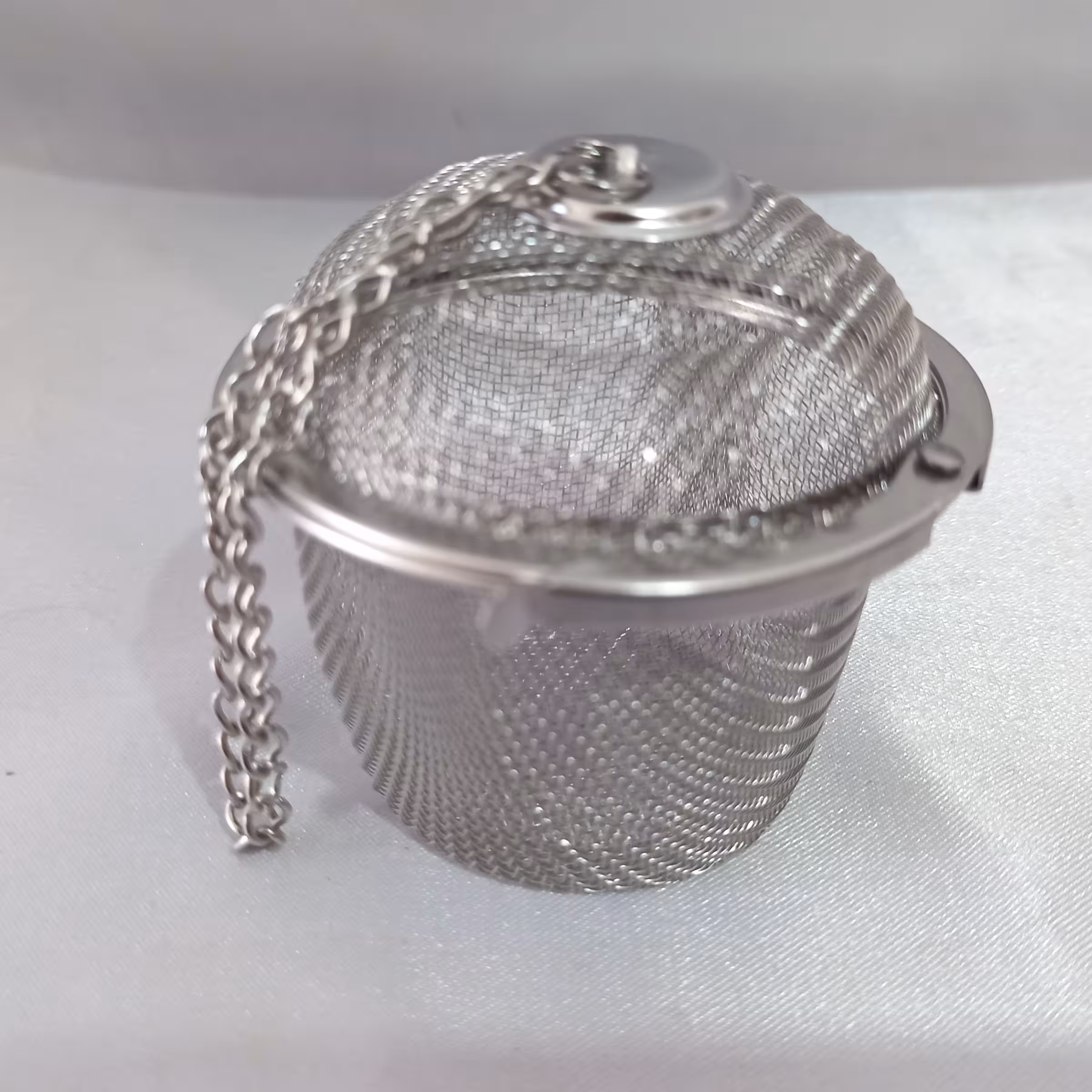 صافی چای و دم نوش استیل  سایز بزرگ 