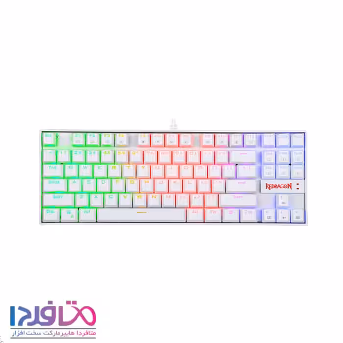 کیبورد گیمینگ ردراگون مدل KUMARA K552 RGB WHITE