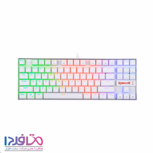 کیبورد گیمینگ ردراگون مدل KUMARA K552 RGB WHITE