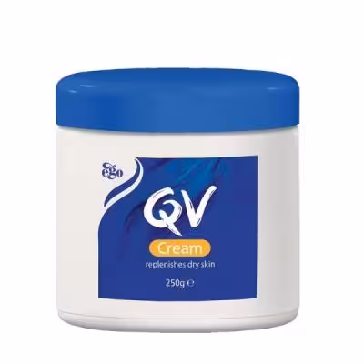 کرم مرطوب کننده صورت ، دست و نواحی بسیار خشک QV کاسه ای 250 گرمی (غیر اصل)