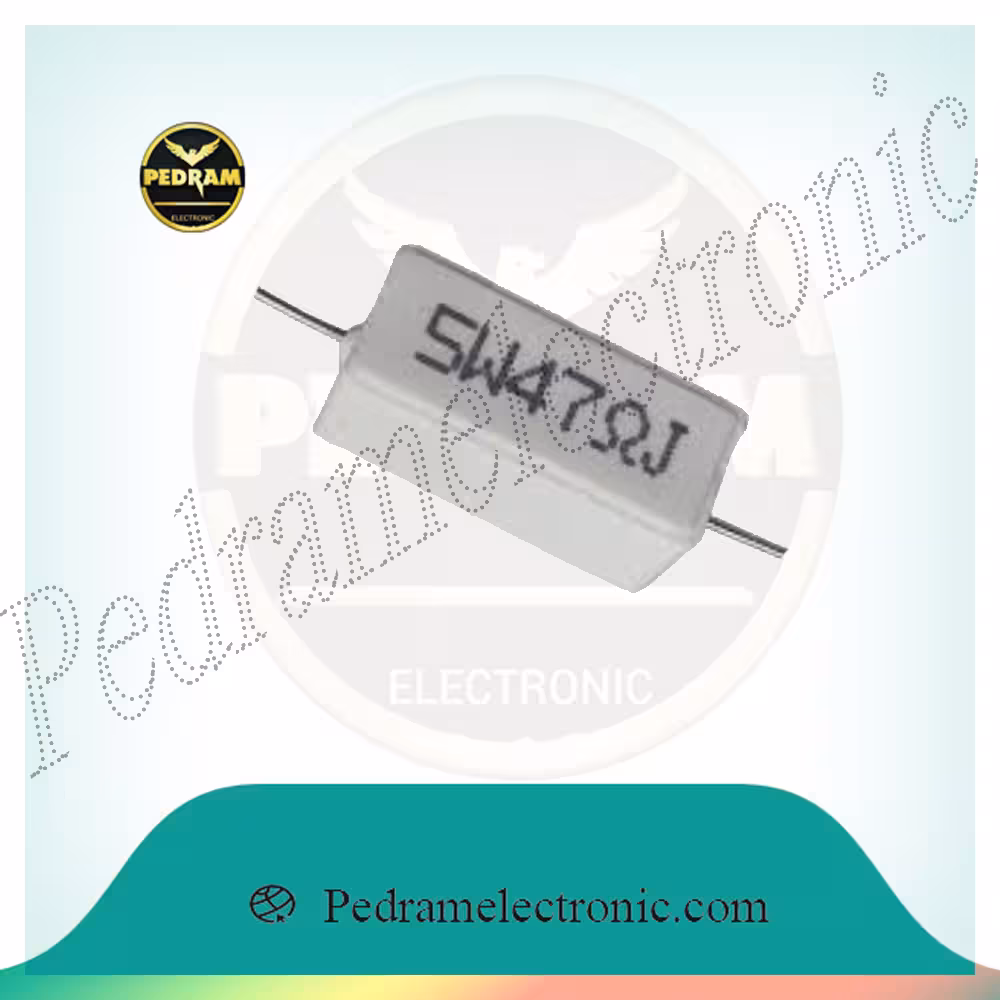 مقاومت آجری RES 470R 5W