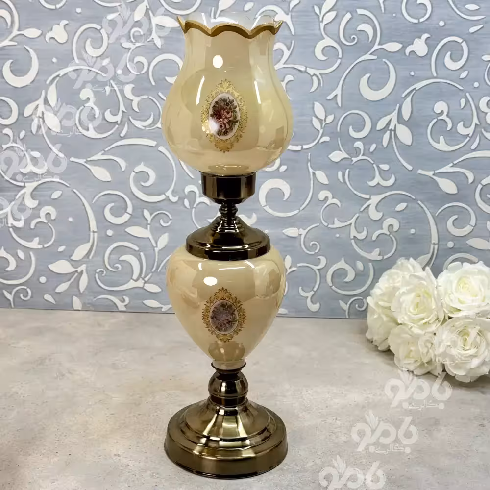 جاشمعی لامپا گلدار کوچک