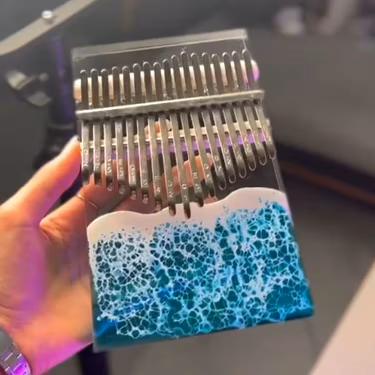 کالیمبا شیشه رزین مدل دریا