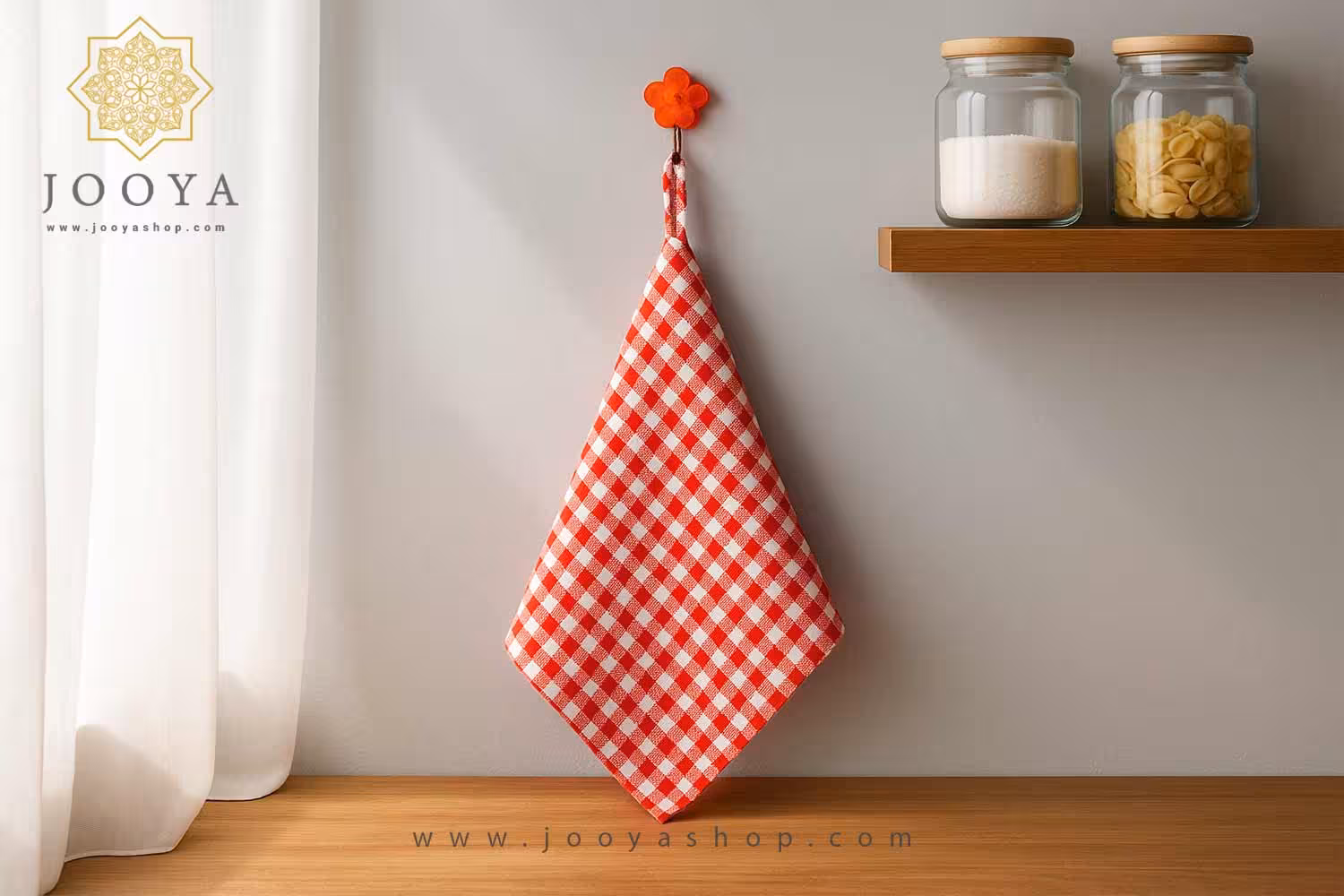 دستمال آشپزخانه چهارخانه