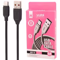 کابل تایپ سی فست شارژ 5 آمپر ام ان اس M011C طول 1.1 متر
