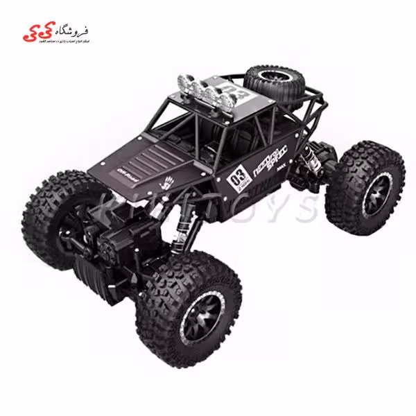 ماشین کنترلی | آفرود اسباب بازی | بدنه فلزی OFF ROAD METAL CRAWLER