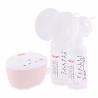 شیردوش برقی و دستی دوقلو فارلین سوپر شارژ با 9 درجه مکش حرفه ای و عالی  farlin manual & Electric