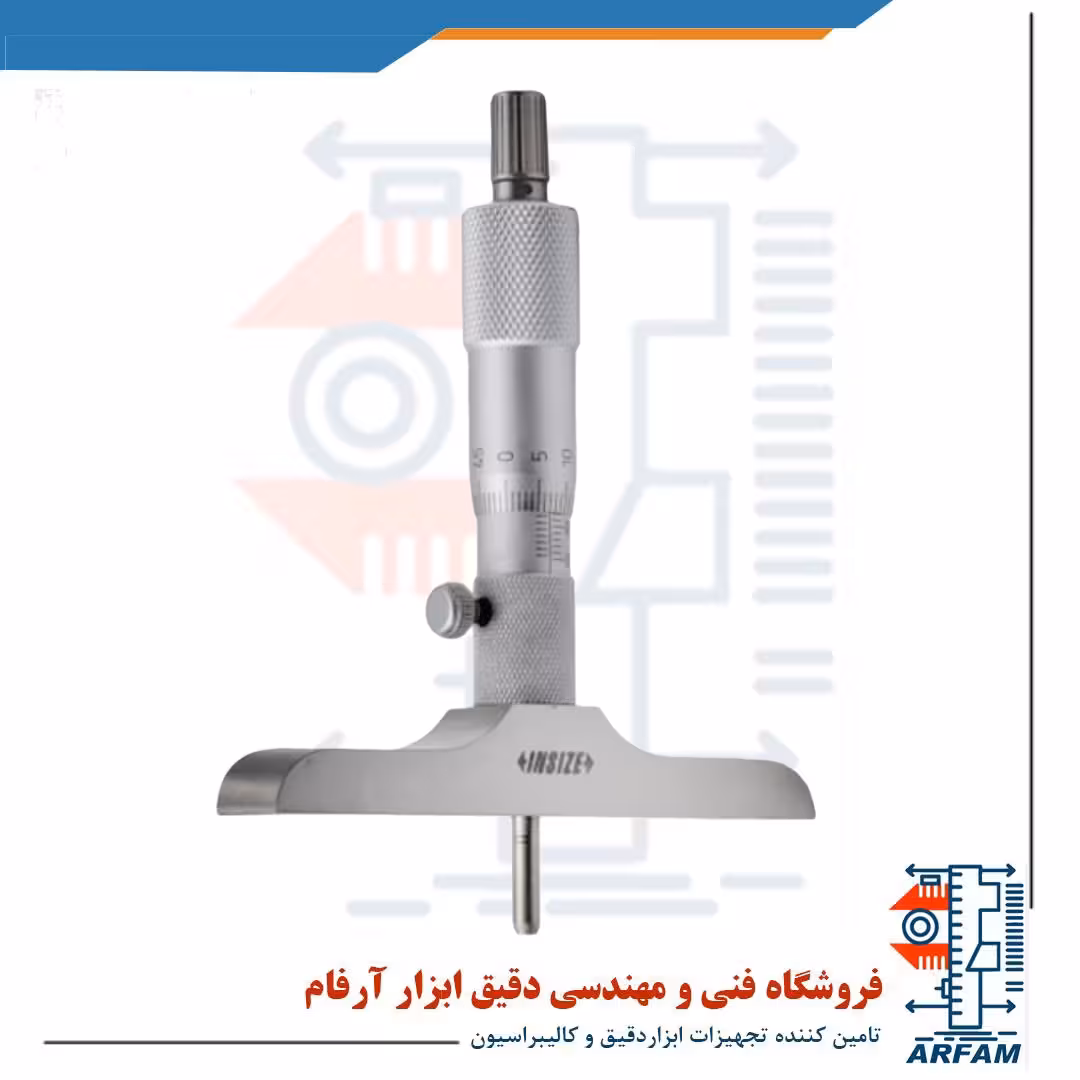 میکرومتر عمق سنج اینسایز 25-0 میلی متر مدل 25-3240