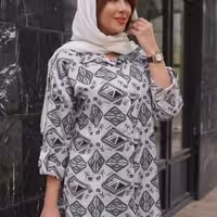 شومیز مانتویی سمانه
