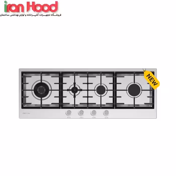 اجاق گاز صفحه ای کن مدل روبی RUBY-S