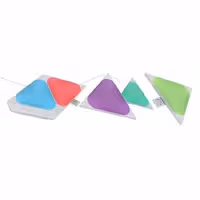 خرید کیت هوشمند روشنایی 5 تکه نانولیف Nanoleaf Mini Triangle Starter Kit با بهترین قیمت