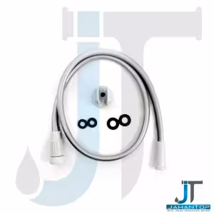 شیلنگ توالت طوسی پلاستیک آرام