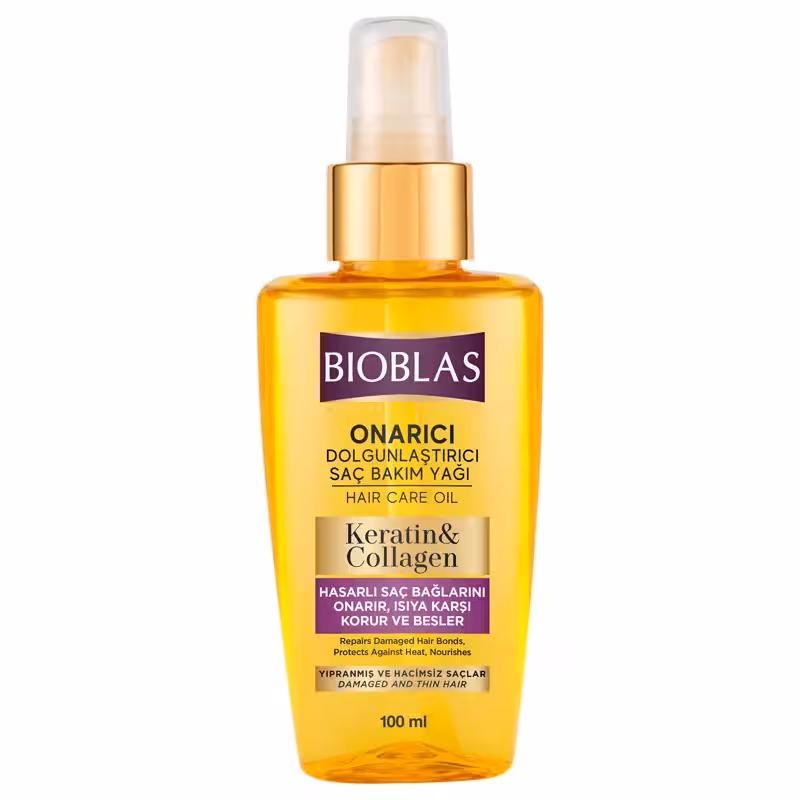 روغن کراتین و کلاژن بیوبلاس Bioblas حجم 100 میل