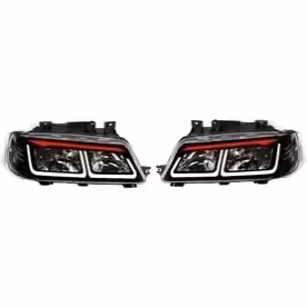 چراغ جلو  405طرح کادري جفت رنگ سفید ان جی کو