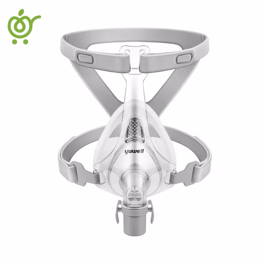 ماسک سیلیکونی بای پپ full face یوول سایز L (با پیشانی) | فروشگاه اینترنتی سیب 115