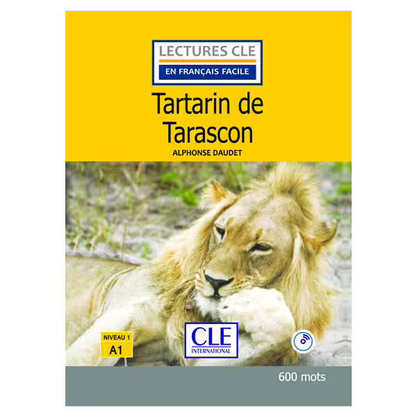 کتاب داستان کوتاه فرانسوی سطح Tartarin de Tarascon Niveau 1 A1