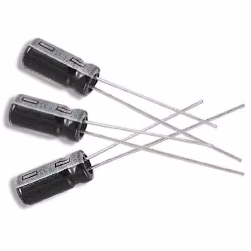 خازن الکترولیتی 50 ولت 4.7 میکرو برند AXBOOM