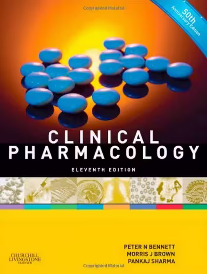 خرید و دانلود نسخه کامل کتاب Clinical pharmacology