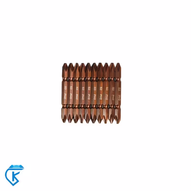 نوک پیچ گوشتی دو سر چهارسو مسی