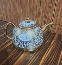 قوری ورسای  طلایی متوسط