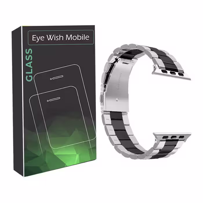 بند آی ویش مدل 3BID DUAL COLOR مناسب برای اپل واچ اولترا و اولترا 2 سایز 49 میلی متر