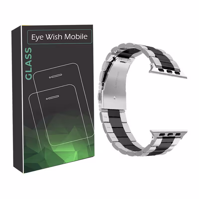 بند آی ویش مدل 3BID DUAL COLOR مناسب برای اپل واچ اولترا و اولترا 2 سایز 49 میلی متر