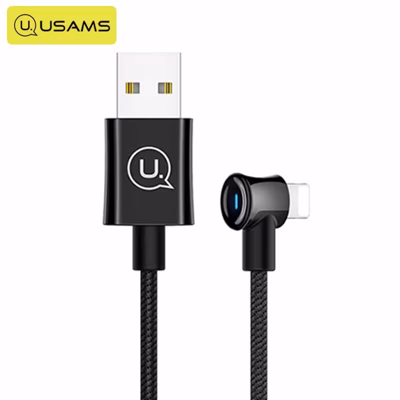 کابل لایتنینگ یوسامز قطع کن خودکار USAMS SJ254 U13 Lightning Cable