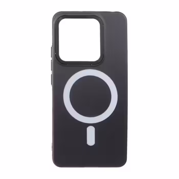 قاب کرکره ای طرح مگ سیف دور مات Xiaomi Redmi Note 14 4G – مشکی-کد5527