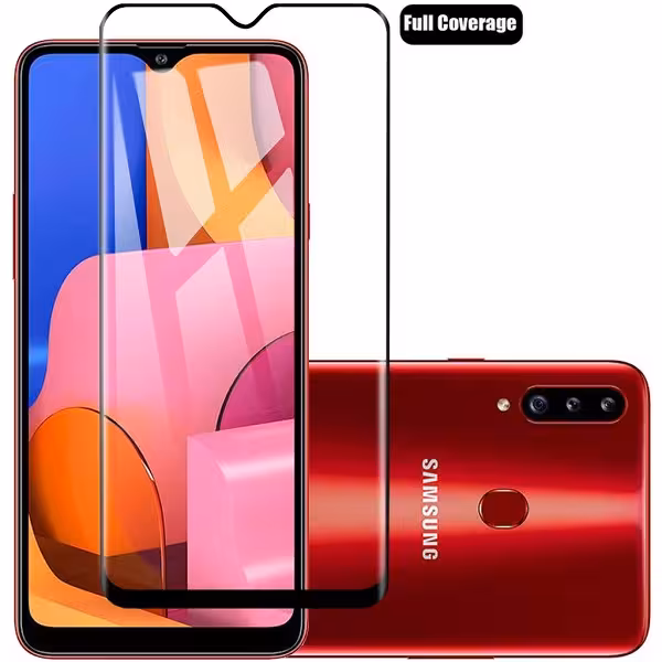 گلس فول(شیشه ای)تمام صفحه A20S