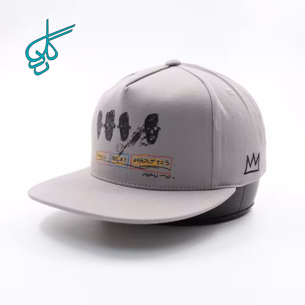 خرید کلاه نقابدار بیسبالی اسنپ بك 4 صورتك طوسی کد 2815543 - ردگل