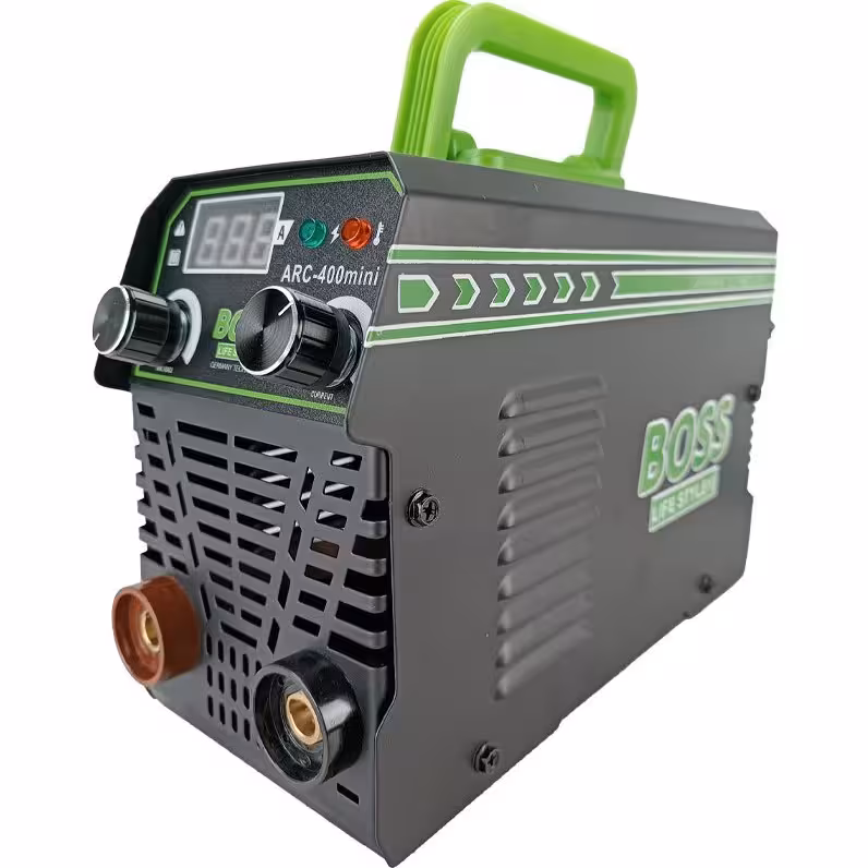 دستگاه جوش اینورتر باس 400 BOSS دو ولوم کیف دار مدل ARC400