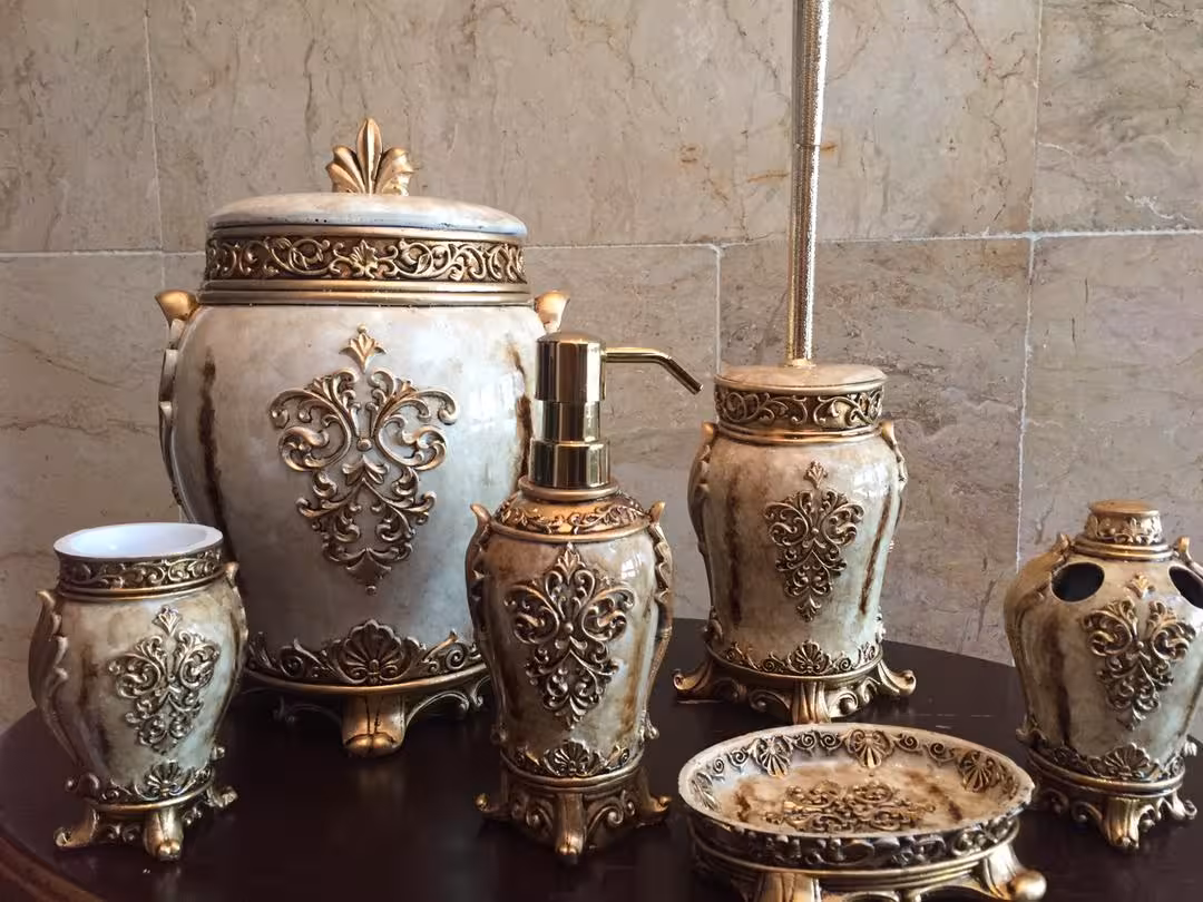 ست سرویس بهداشتی طرح سنگی کد 102254