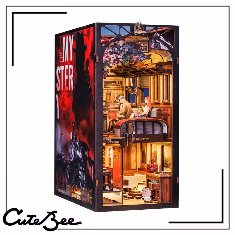 مورد رمز و راز قطار (TRAIN MYSTERY CASE) برند CUTEBEE