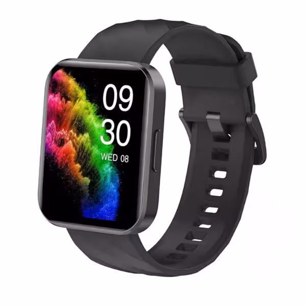 ساعت هوشمند مدل D1 دارای قابلیت های قابلیت مکالمه از طریق بلوتوث، قابلیت تغییر طرح ساعت یا تم، ضد آب بند سیلیکون | کالا مکس