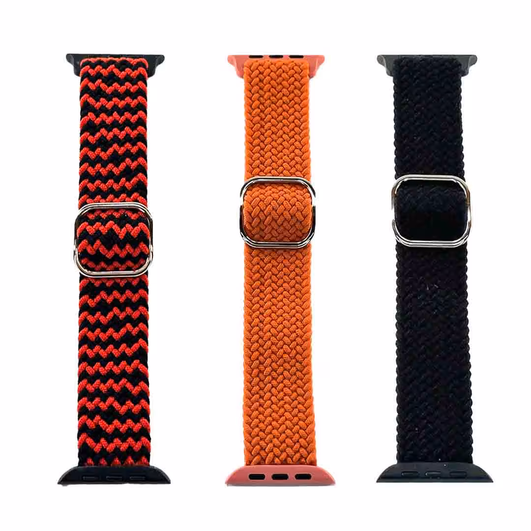 بند ساعت کنفی طرح بافت  (رنگبندی رندوم)