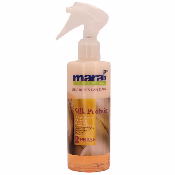 سرم مو دو فاز مارال مدل پروتئین ابریشم حجم 250 میلی لیتر