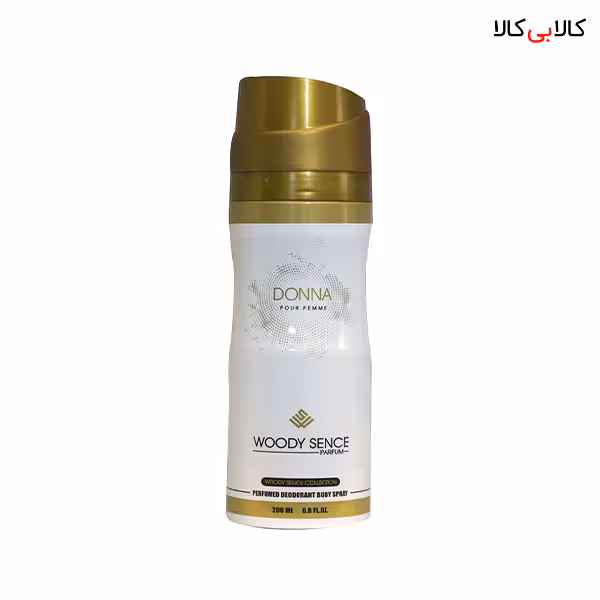 اسپری بدن وودی سنس دونا زنانه حجم 200 میلی لیتر