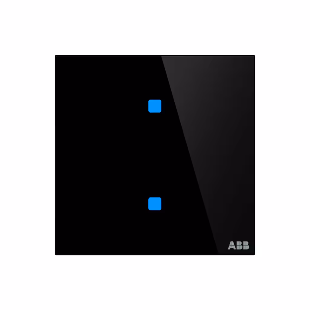 کلید لمسی 2 پل ABB مدل TACTEO کد TB/U2.4.1-CG