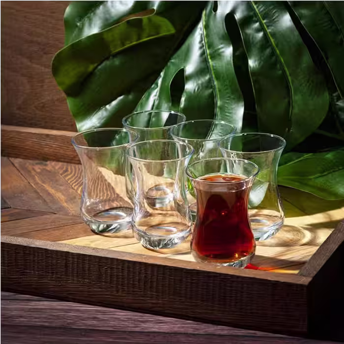 استکان پاشاباغچه مدل Aida کد 62511 بسته 6 عددی