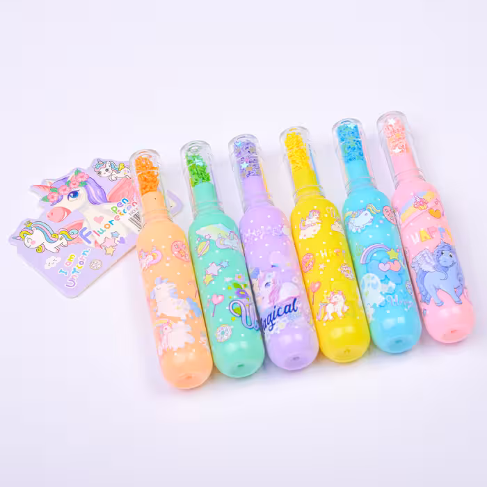 ماژیک علامت گذار مدل یونیکورن بسته 6 عددی