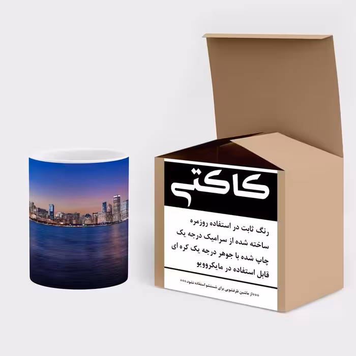 ماگ کاکتی طرح شهر مدل mgs15680