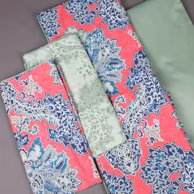 سرویس ملحفه ویوانا مدل رامیلا یکنفره 4 تکه 