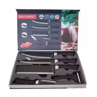 سرویس چاقوی آشپزخانه 6 پارچه اوریچ مدل ER-0238A