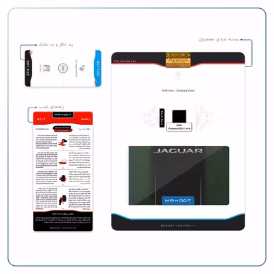 برچسب پوششی ماهوت مدل Jaguar Cars مناسب برای تبلت اپل iPad mini (GEN 5) 2019 A2126