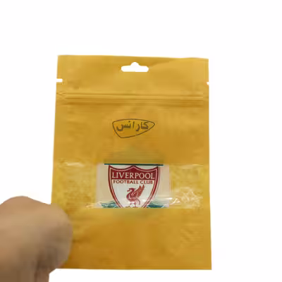 استیکر پارچه و لباس کارانس طرح لیورپول مدل AST-27 بسته 4 عددی