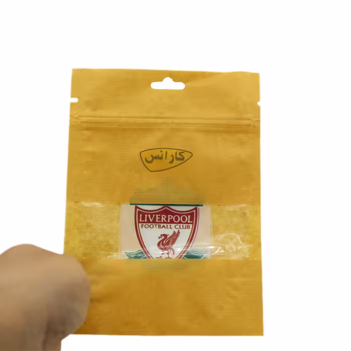 استیکر پارچه و لباس کارانس طرح لیورپول مدل AST-27 بسته 4 عددی